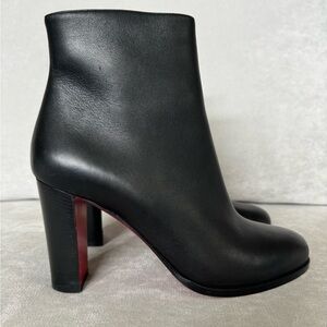 Christian Louboutin Black Ankle Boots